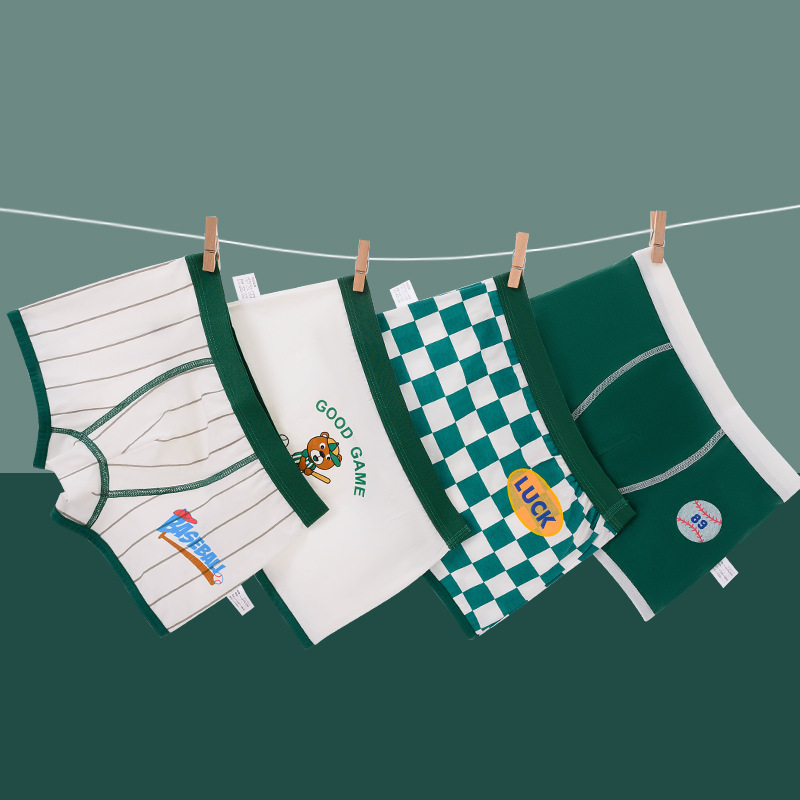 Picture of New Class A Combed Cotton Children's Underwear Cotton Boys' Underwear Baby Boxer Shorts Kids Student Boxer Pants