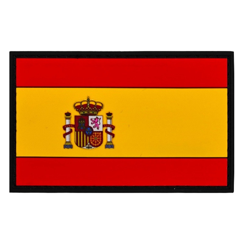 Spanish Flag Embroidered Velcro Seal GEO Badge Eagle and Snake Armband Patch Military Tactical Morale Seal