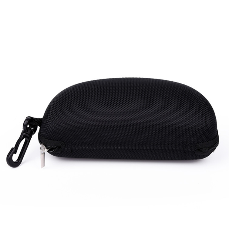 Picture of Glasses box EVA zipper box Black hook Oxford cloth sunglasses box large frame sports glasses sunglasses box batch