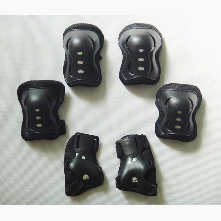 Picture of Children's Protective Gear 6-Piece Set, Knee Pads, Elbow Pads, Wrist Pads, Bicycle Sports Protective Gear, Suitable for Multiple Scenarios