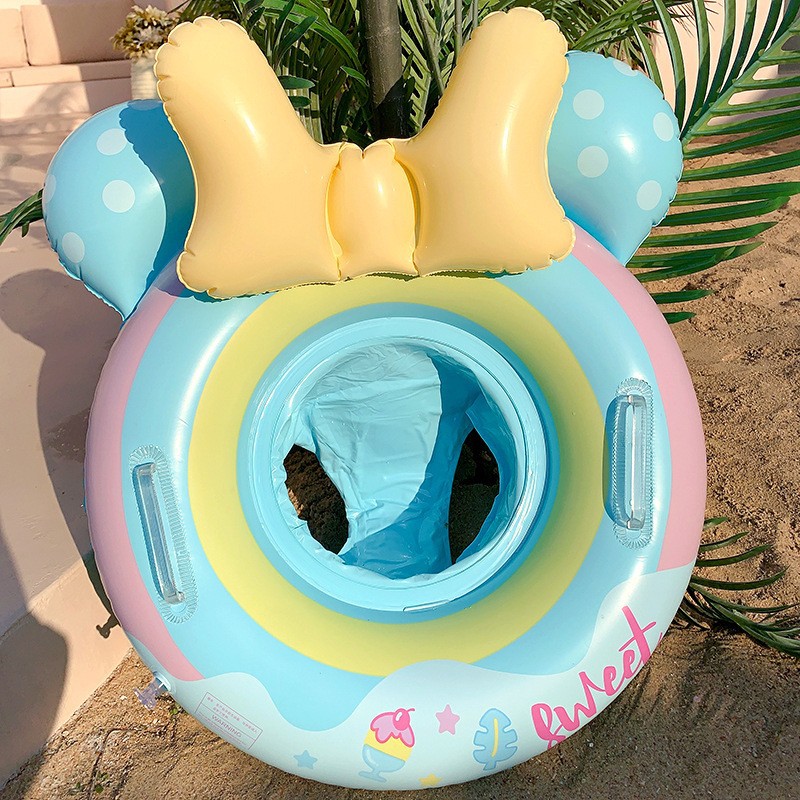 Picture of Children's swimming ring armpit ring seat ring 1-6 years old children's aircraft steering wheel inflatable Mount baby 2 boys and girls