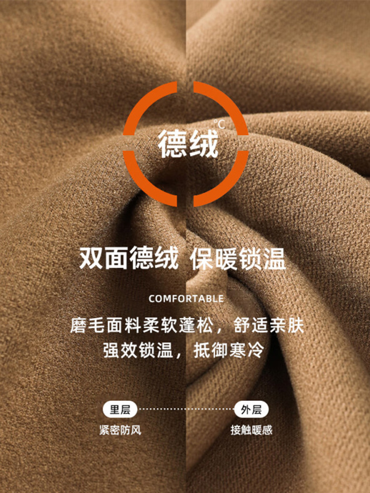 Picture of Half-high collar double-sided velvet autumn and winter bottoming shirt women's warm slim-fit inner long-sleeve top small stand collar autumn and winter women's clothing