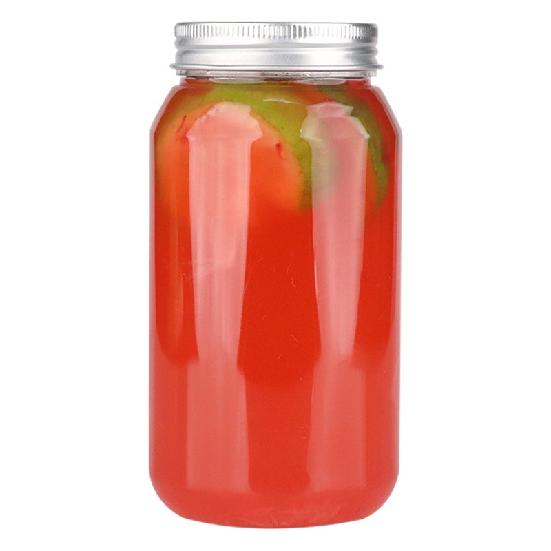 Manufacturer's Spot 330ml Disposable Poplar Nectar Milk Tea Bottle Transparent Wide Mouth Plastic Bottle Juice Bottle Beverage Bottle