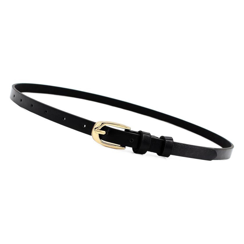 Korean fashion knotted ladies belt decorative thin jeans with simple women's waist smooth belt a generation of hair
