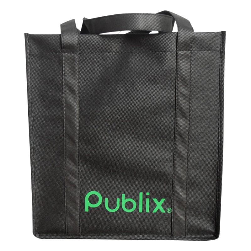 Custom-Made Reinforced Non-Woven Shopping Bags with Stitched Handles and Bottom, Loubi Integrated Bags