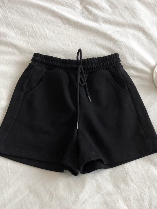 Picture of Casual Small Casual Shorts for Women Summer New Gray Versatile Outer Wear Running Sports Shorts Women's Hot Pants Trendy