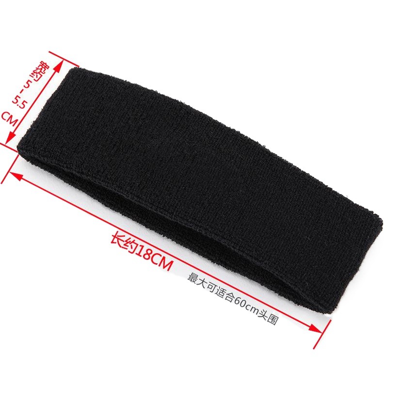 European and American outdoor sports sweat towel headband hair band men and women fashion fitness yoga headband hair band wholesale in stock