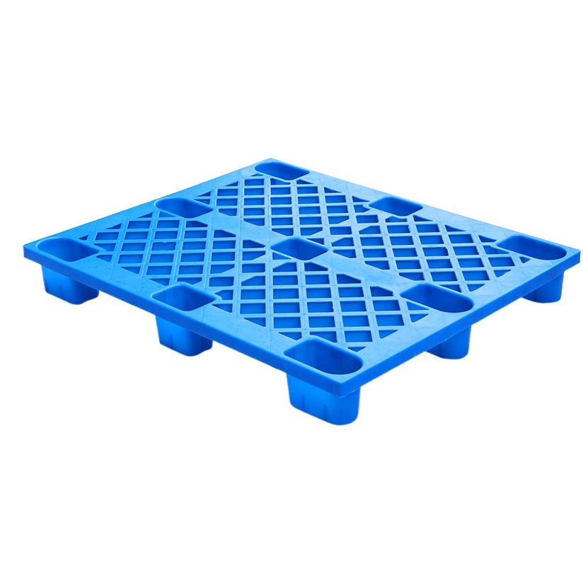 Picture of Plastic pallet grid nine-foot moisture-proof pallet forklift plastic pallet logistics rectangular pallet wholesale