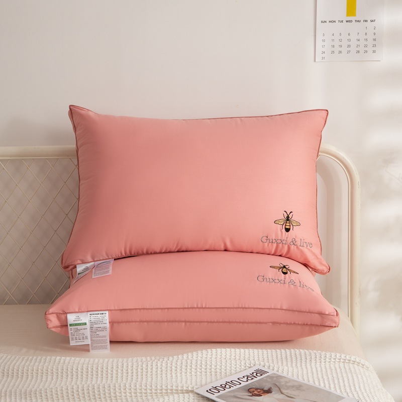 Picture of Class a Cotton Pillow Five-Star Hotel Pillow Soy Fiber Pillow Adult Neck Pillow Wedding Hotel Pillow Core Wholesale