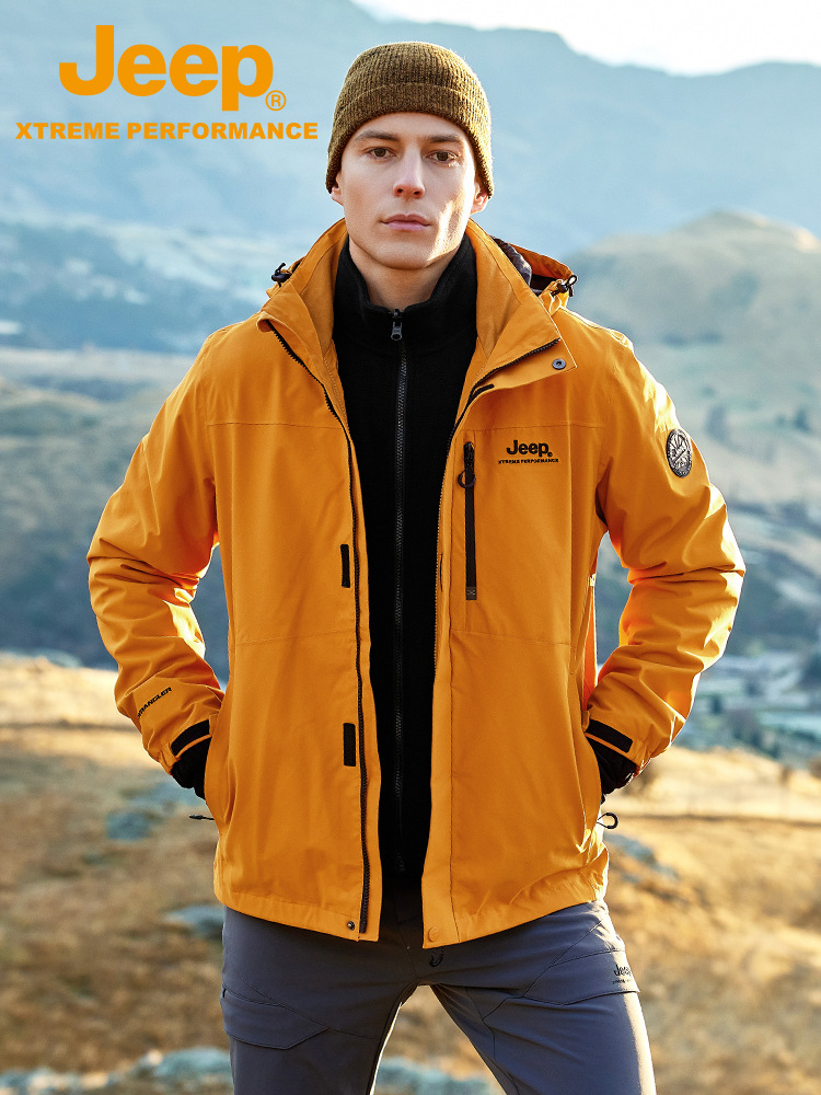 Jeep Jeep Three-In-One Men's Jacket