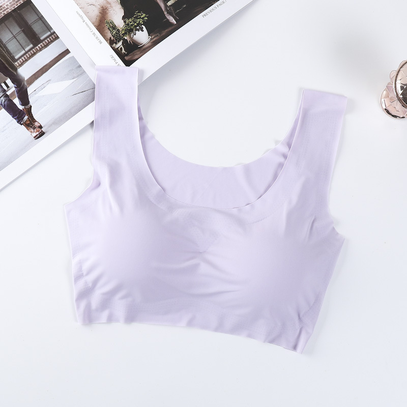 Picture of Shangpin Safe Generation Seamless Wireless One-Piece Ice Silk Push-Up Large Size Beautiful Back Sports Bra Underwear for Women