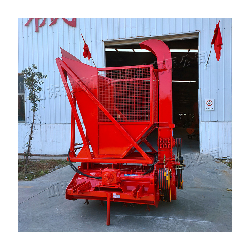 Stubble straw recycling machine corn sorghum rear green storage recycling machine self-unloading straw recycling machine