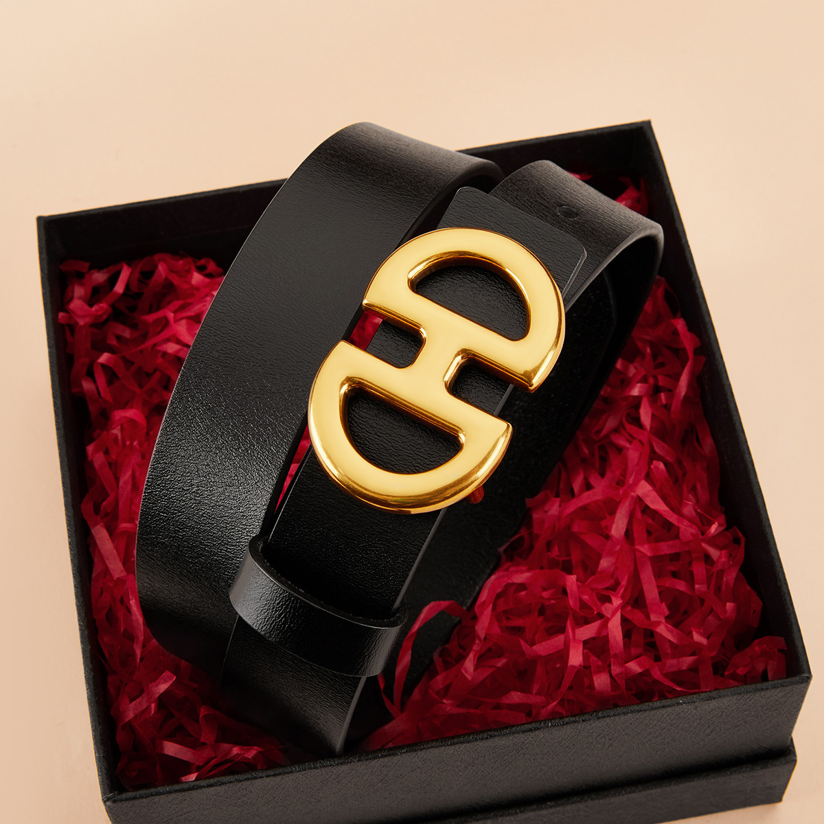 Belt women's new non-interlayer girls' leather belt leather simple belt fashionable all-match decorative skirt belt for women