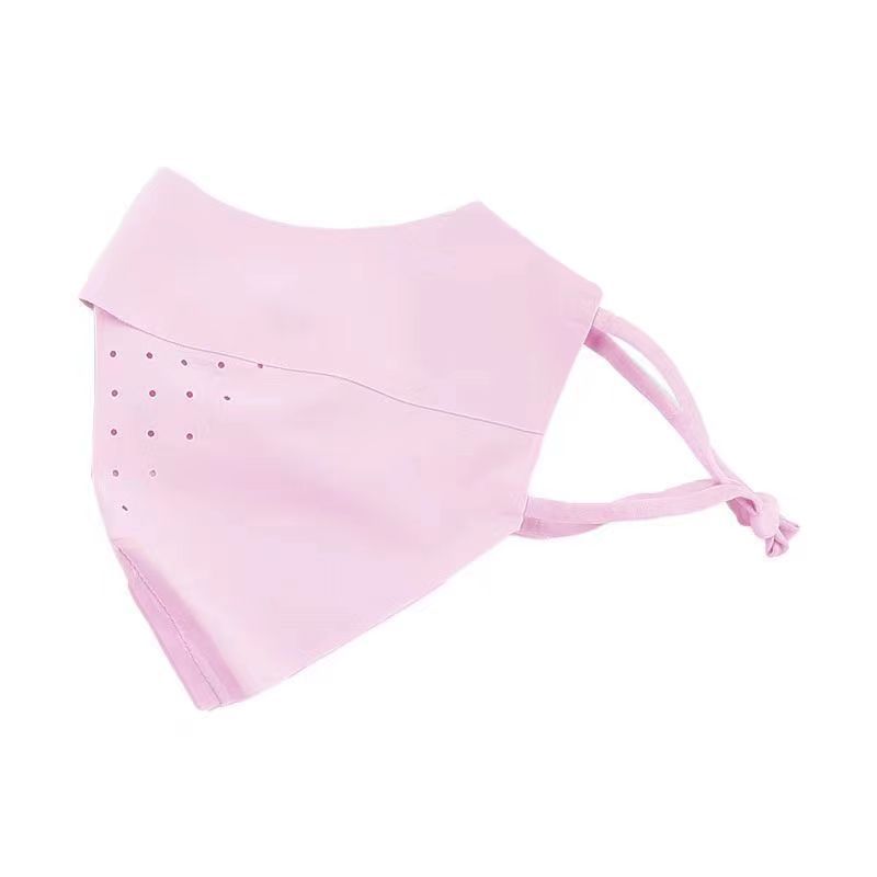 Picture of Sunscreen Mask Women's Anti-ultraviolet Summer Black Sunshade Full Face Mask Ice Silk Thin Breathable Eye Corner Stereo
