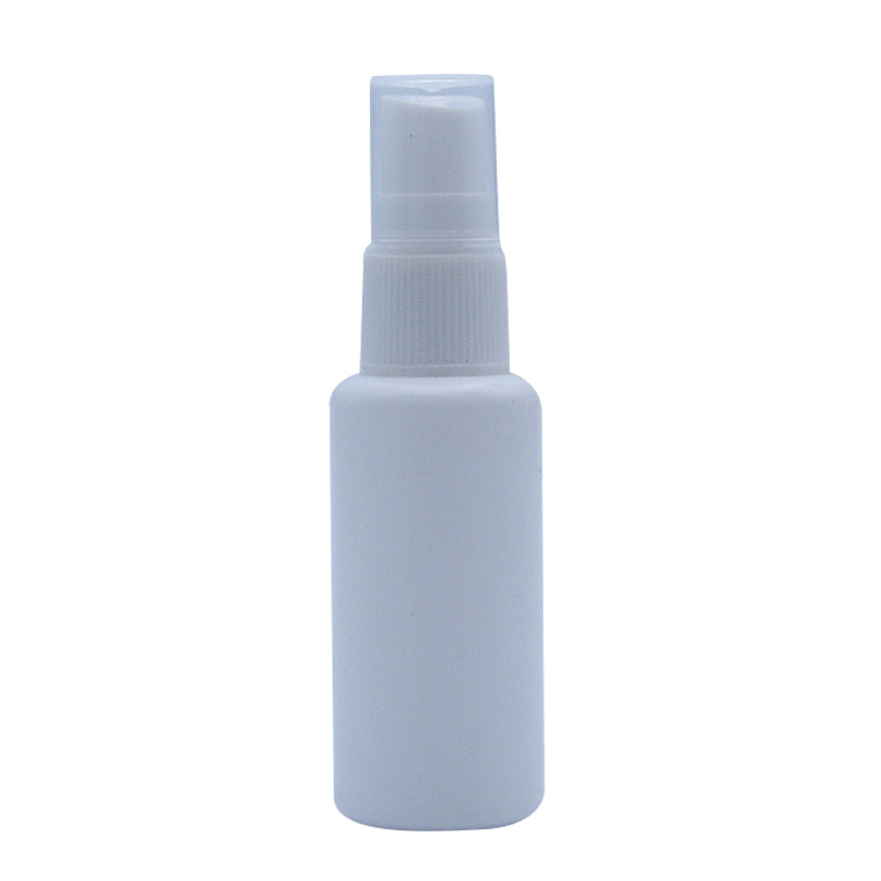 Picture of White spray plastic bottle factory wholesale alcohol sunscreen spray bottle light spray fine mist sub-packaging sample bottle