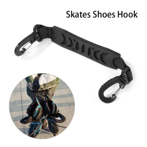 Picture of 6 color roller skates portable handle Amazon roller skates carry strap ski shoes portable strap shopping webbing handle