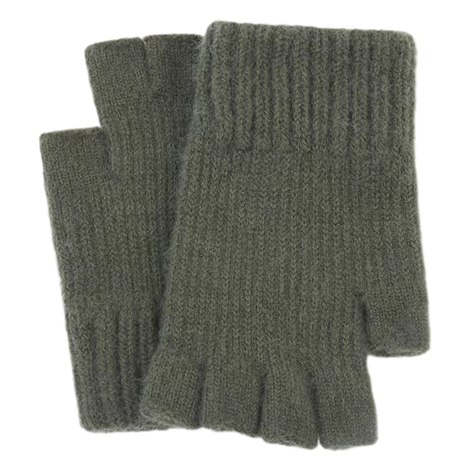 New warm cold men's half finger gloves plus velvet padded autumn and winter wool touch screen writing riding gloves wholesale