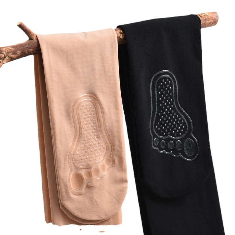 Pressure Steel Silk Stockings Women's Spring and Autumn Summer Thin Light Leg Artifact Anti-hook Silk Micro-pressure Black Silk Meat Color Bottoming Pantyhose