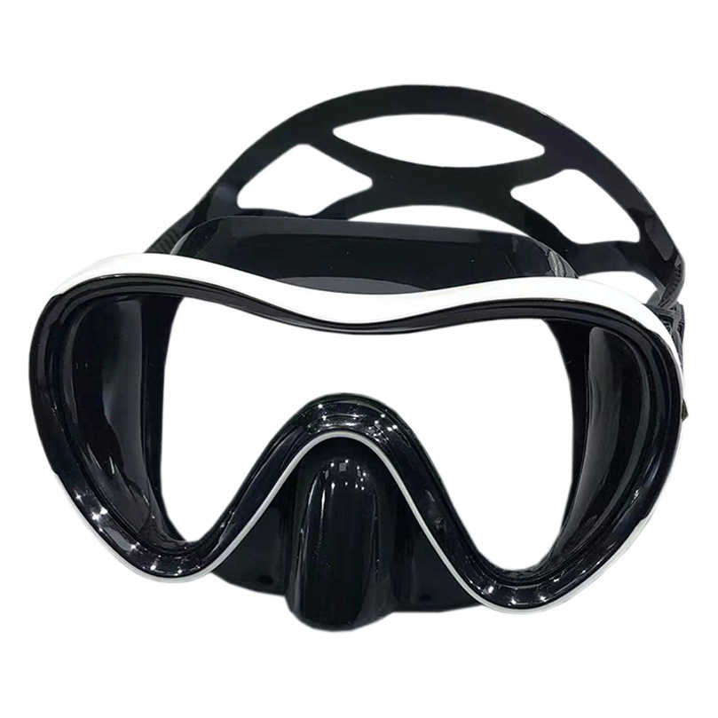 New swimming goggles swimming adult diving mask snorkeling glasses equipment anti-fog large frame silicone diving goggles