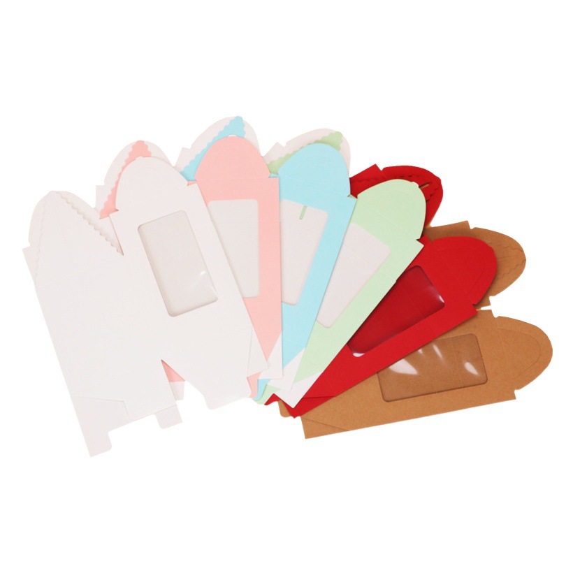 Baking packaging Mafen box 1 grain single CUPCAKE portable window cup cake box pudding box