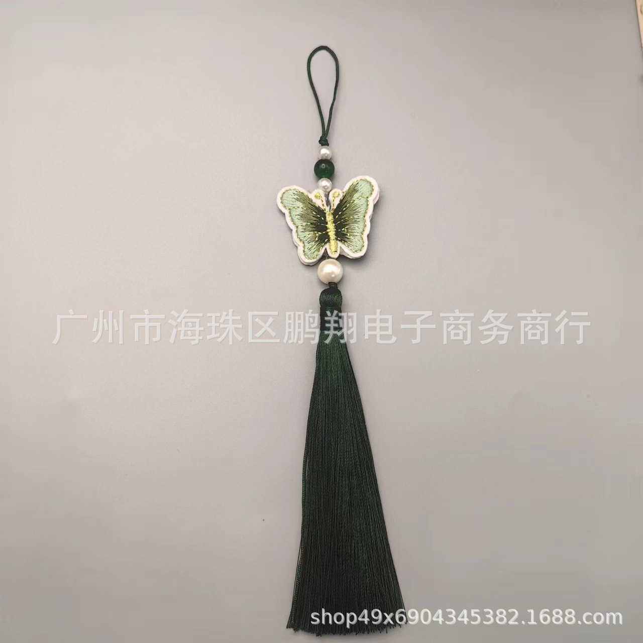 Picture of in stock wholesale embroidery butterfly tassel small tassel pendant hanfu children's clothing accessories clothing accessories