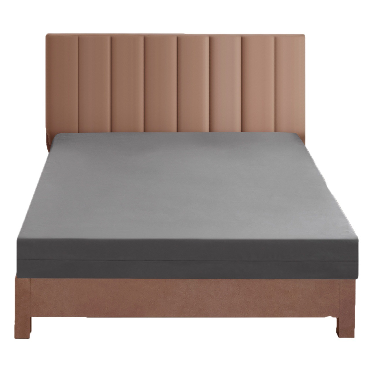 Six-sided Waterproof Bed Cover Solid Color Bed Cover Bed Cover Mattress Cover Zipper Style Waterproof and Dustproof Cross-border Foreign Trade