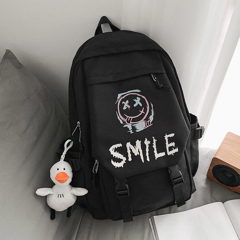 Picture of Schoolbags for Men, College Students, Fashionable Letter Backpacks, Primary School Students, Junior High School Students, High School Students, Wholesale High-Quality Girls