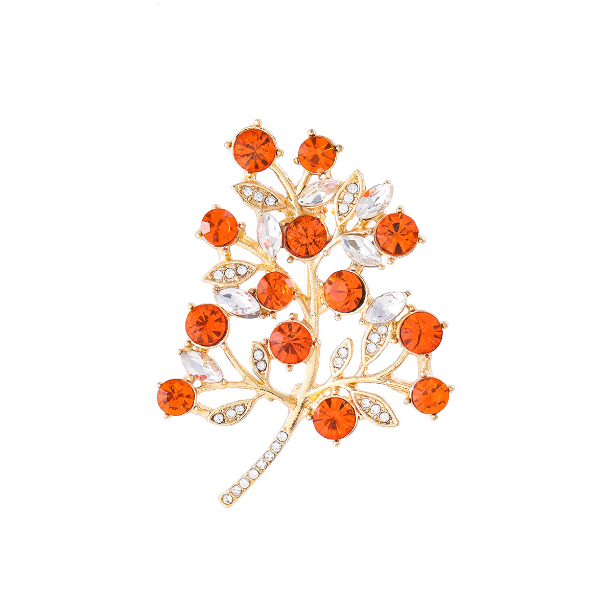 Picture of New High-grade Lucky Tree Brooch Ins High-end Clothing Accessories Diy Corsage All-match Exquisite Anti-walking Pin