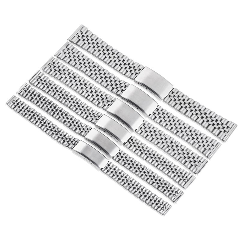 Picture of Five Niu Stainless Steel Five Bead Strap Huawei Samsung General 12/14/16/18/20/22mm in stock