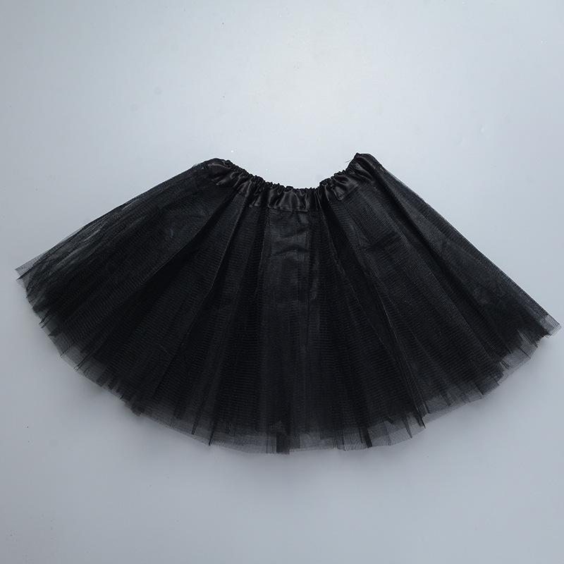 Picture of Amazon Exclusive Skirt Ballet Skirt Three-Layer Six-Piece Mesh Kidsren's Tutu Skirt Performance Clothing Organza Skirt