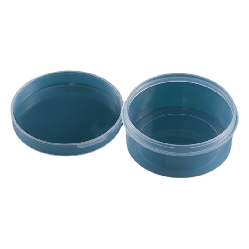 Stable supply spot wholesale round plastic box pp packaging box jewelry accessories storage box manufacturers spot