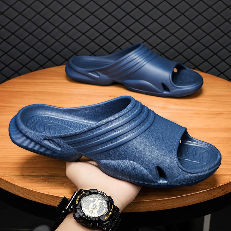 New leaking bathroom anti-slip slippers for home children, pregnant women and the elderly bathing center for bathing