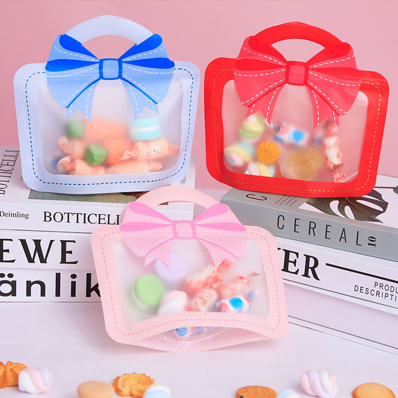Children's Graduation Season Snack Bag Teacher's Souvenir Packaging Bag Bow Full Moon Souvenir Gift Bag