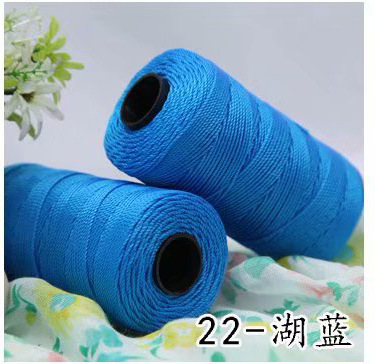 Picture of Three strands of nylon thread twine hook wire knitting hook hat shoes line car seat ice silk wool manufacturers wholesale