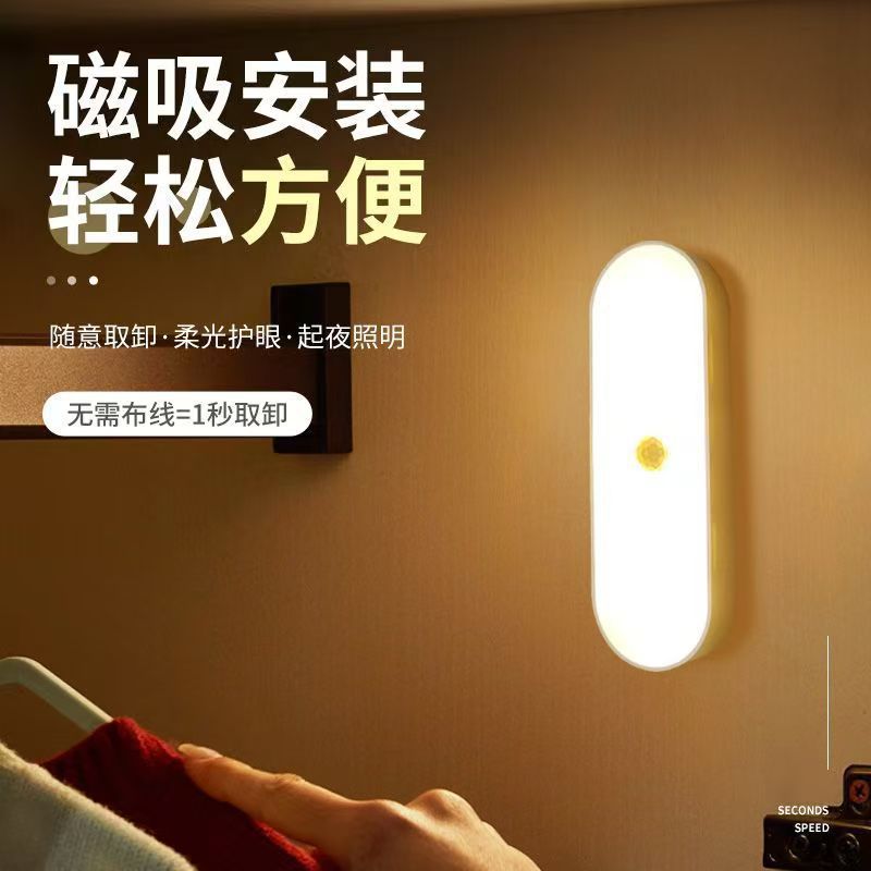 Wholesale dormitory night lamp, bedside lamp, Xi eye protection special cool learning lamp, night reading companion sleeping ambient lamp, magnetic suction