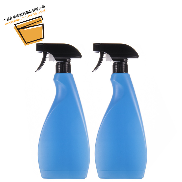 Picture of 500ml Blue Spray Bottle Disinfectant Alcohol Spray Bottle Plastic Bottle Kitchen Clean Portable Spray Bottle