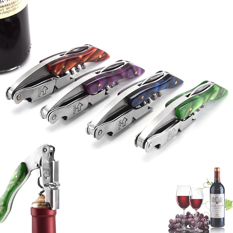 Factory supply stainless steel bottle opener wine wine bottle opener multifunctional creative bottle opener kitchen tool