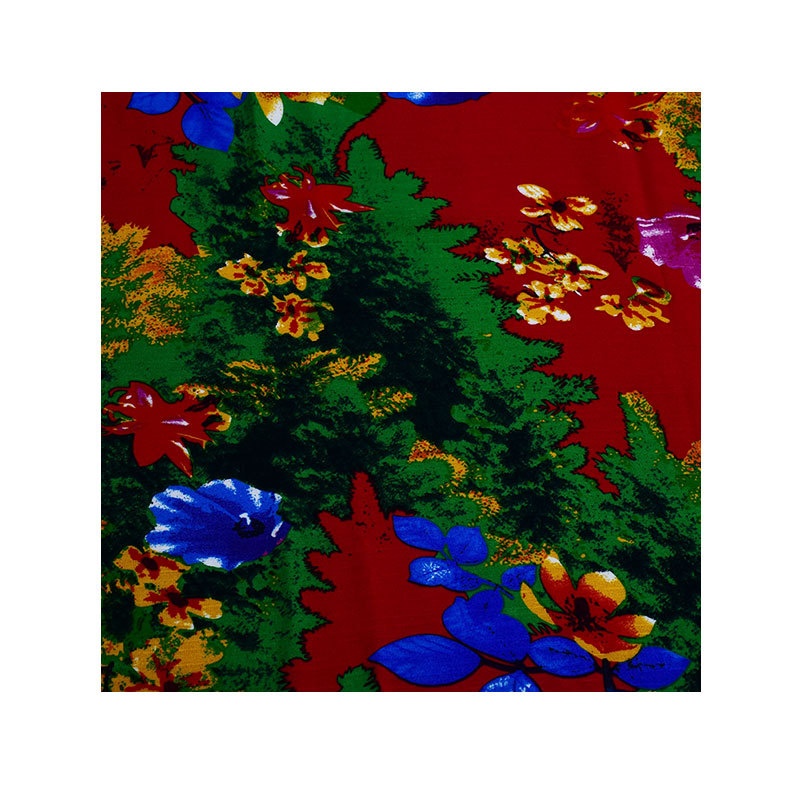 30 pts rayon bamboo printed reactive printed summer fashion fabric