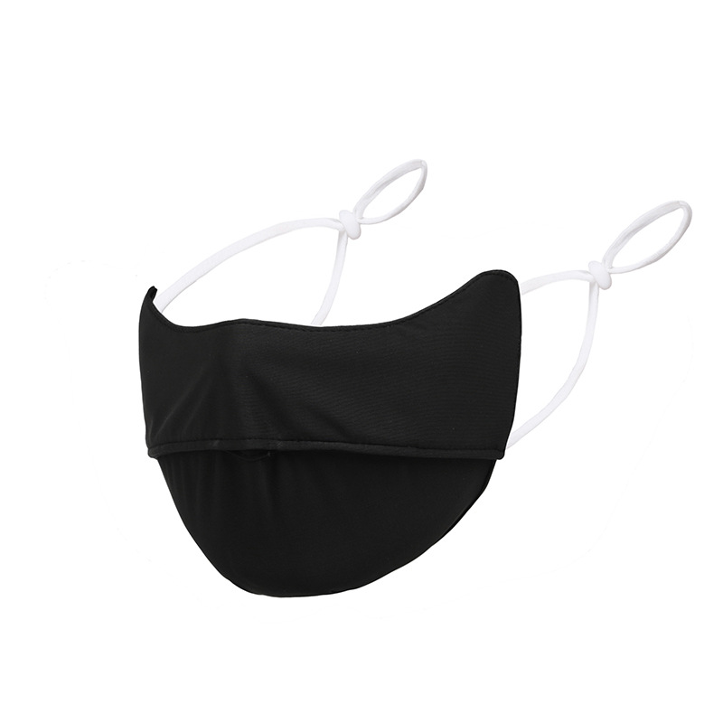 Picture of Mask Women's Sunscreen High Color Value UV Protection Summer Sunshade Breathable Full Face Eye Protection Angle Mask Ice Silk 3D Stereo