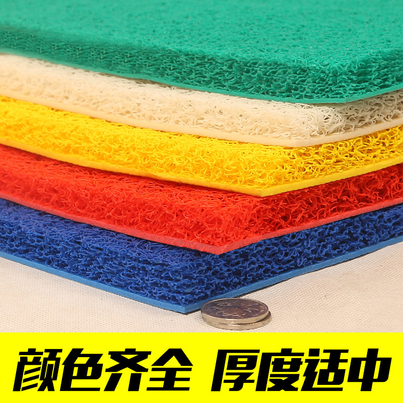 Picture of Jin Ning Welcome to Door Mat Door Mat Hotel and Hotel Door Silk Ring Plastic Floor Mat Home Commercial Non-slip