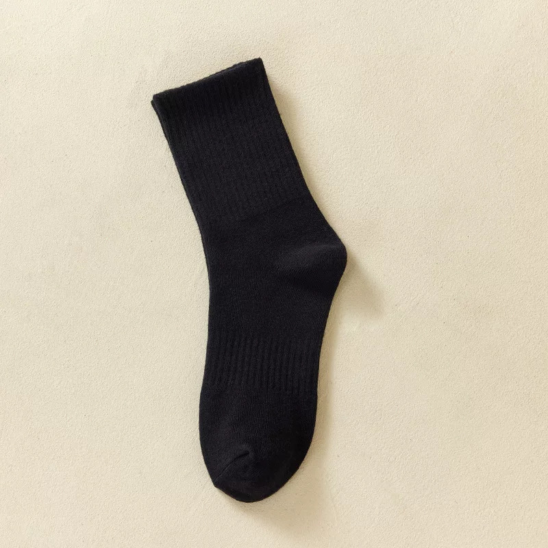 Picture of Zhuji socks men's socks terry socks towel bottom sports socks cotton white stockings basketball socks