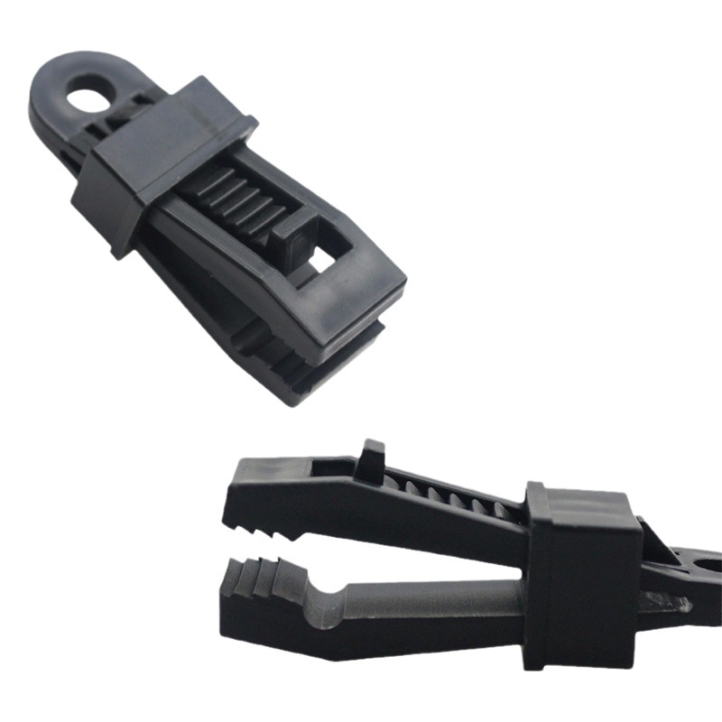 Outdoor Tent Clip Canopy Fixed Clip Field Wind Rope Buckle Add Pull Point Hanging Buckle Fixed Plastic Tent Clip