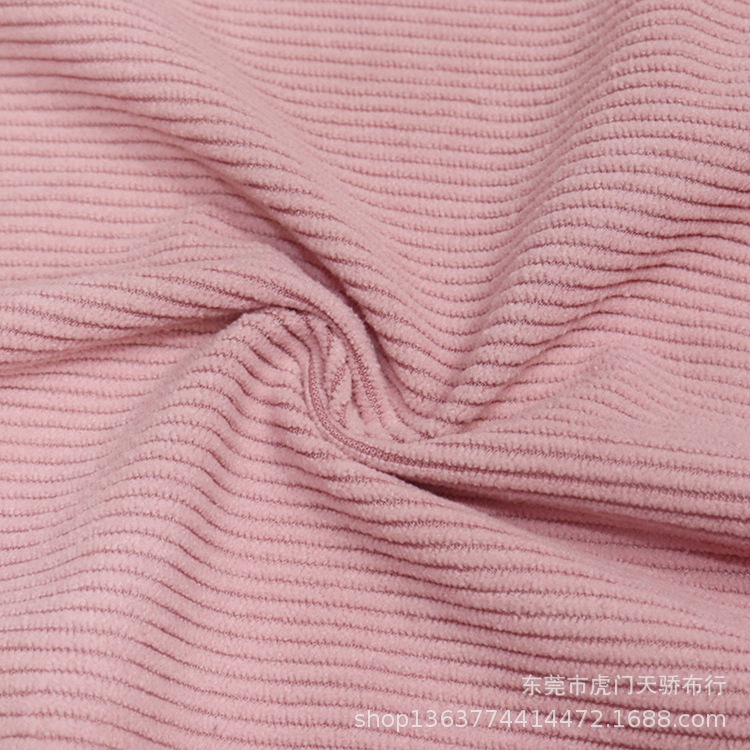 Woven corduroy 200 polyester polyester silk 11 pit bullet-free corduroy clothing toy shoes and hats fabric