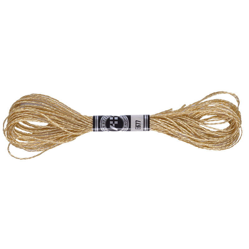 Picture of Manufacturer Wholesale Dmc Color Gold and Silver Thread Embroider Cross Stitch Thread Handmade Accessories 8.12m Strands of Metal Wire Embroider Thread