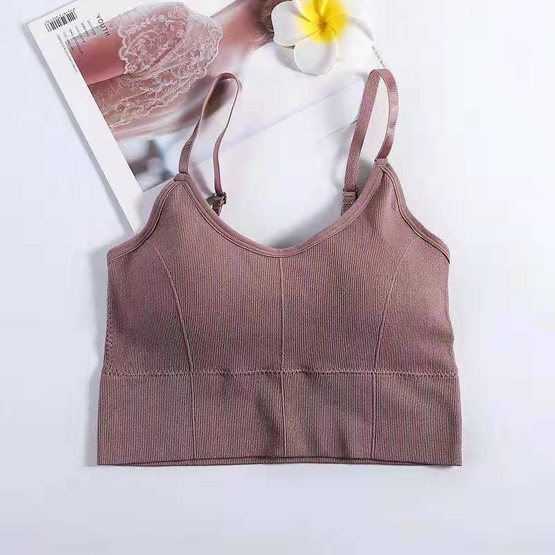 Picture of Hot sale big u beauty back 646 beauty back underwear wireless bra seamless sexy anti-exposure bottoming sports vest