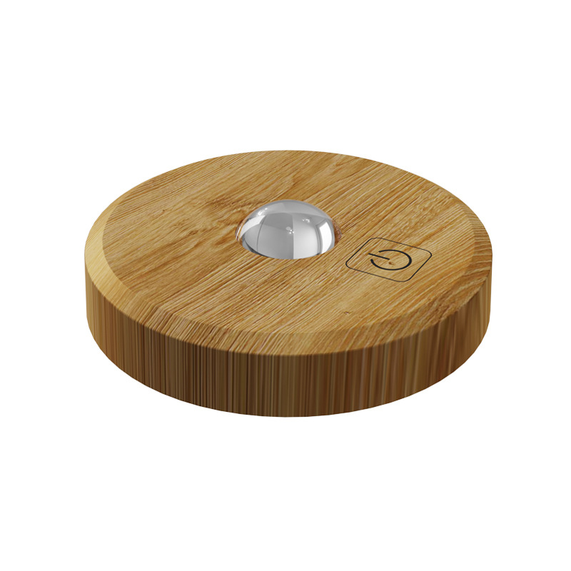 Led charging spotlight wireless remote control atmosphere light shadow lamp magnetic suction hand lamp wine cabinet display cabinet lattice light wood
