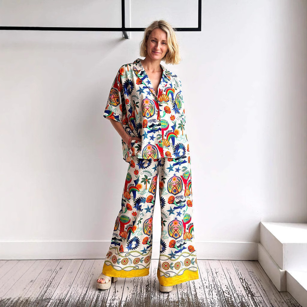 Europe and the United States cross-border 2024 new AliExpress Amazon independent station leisure fashion Joker linen suit collar suit