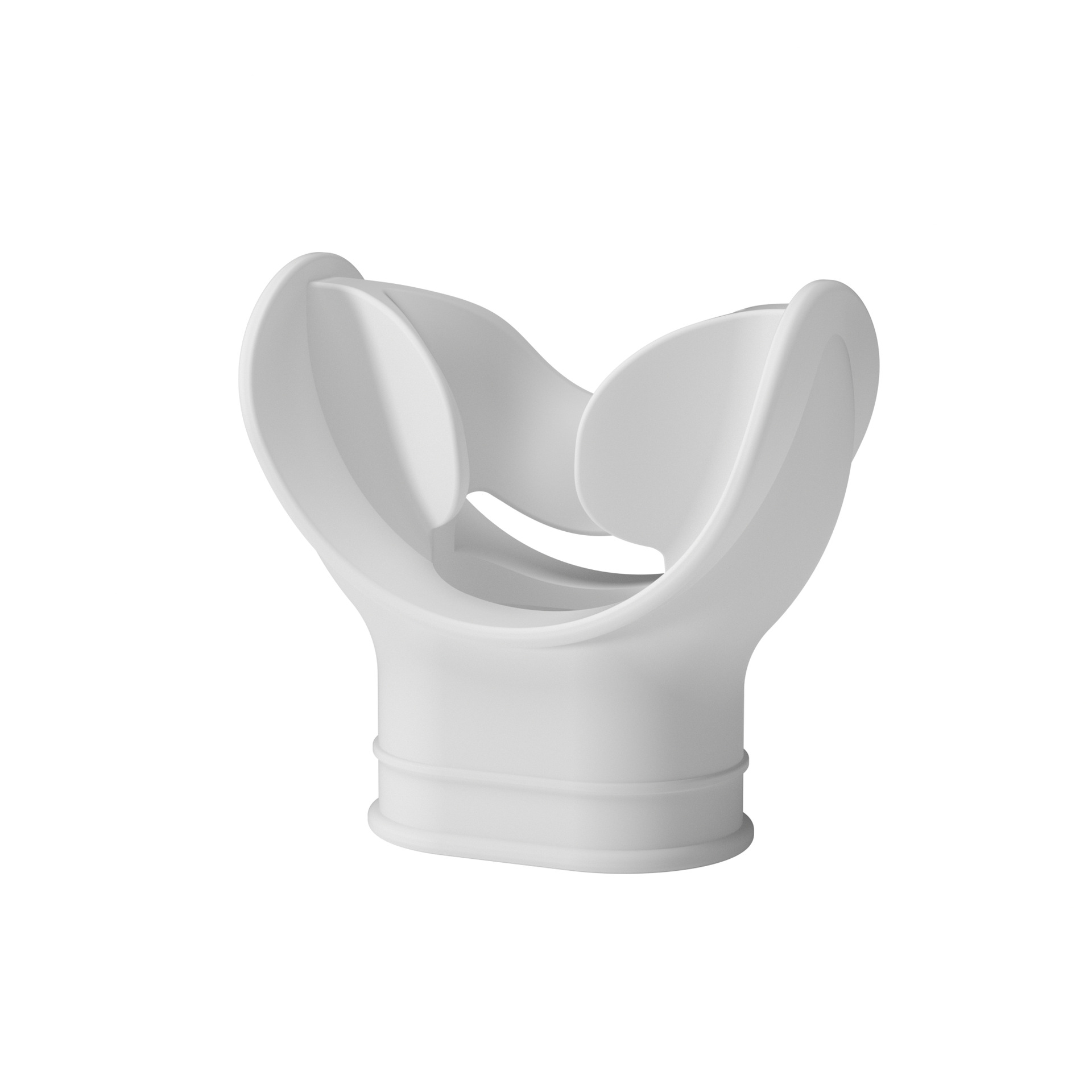 Picture of Silicone Surf Mouth Secondary Head Regulator Mouth Snorkeling Breathing Tube Silicone Mouth Snorkeling Universal Mouth