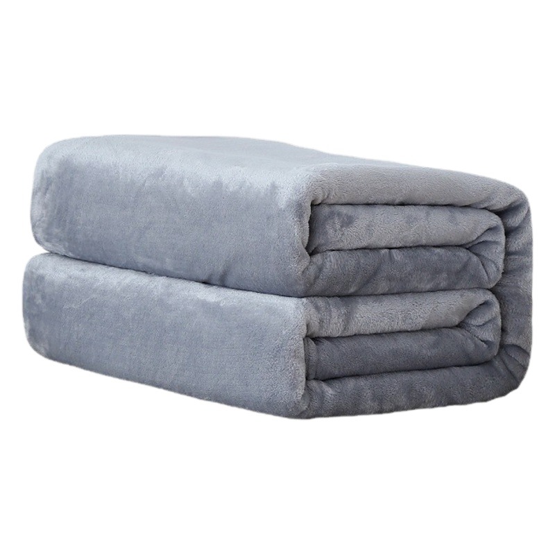 Flannel Blanket Coral Velvet Blanket Nap Blanket Air Conditioning Blanket Multifunctional Cover Blanket Gift Blanket Super Soft