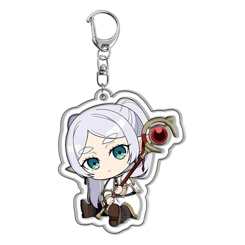 [Interlayer] buried fulilian acrylic keychain fulilian xinmeier Haita. Cartoon ornaments